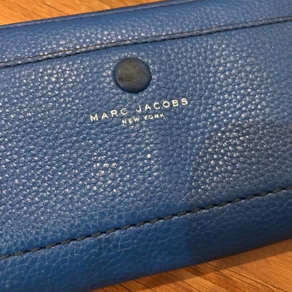 Marc Jacobs zip around Leather wallet - Picture 2 of 6